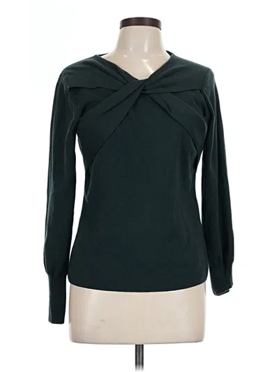 Pre-owned The Fold Wool Sweater In Teal