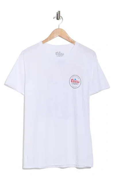 The Forecast Agency Coors Light Summit Cotton Graphic T-shirt In Black