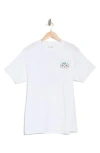The Forecast Agency Felix The Cat Born Lucky Cotton Graphic T-shirt In White