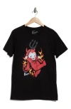 The Forecast Agency Kewpie Lil Devil Graphic T-shirt In Black