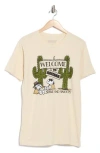 The Forecast Agency Peanuts® Arizona Chillin' Cotton Graphic T-shirt In Neutral