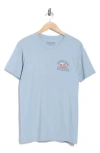The Forecast Agency Peanuts® Daytona Beach Florida Cotton Graphic T-shirt In Blue