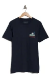 The Forecast Agency Peanuts® Florida Drive Cotton Graphic T-shirt In Blue