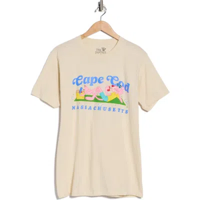 The Forecast Agency Pink Panther Cape Cod Graphic T-shirt In Brown