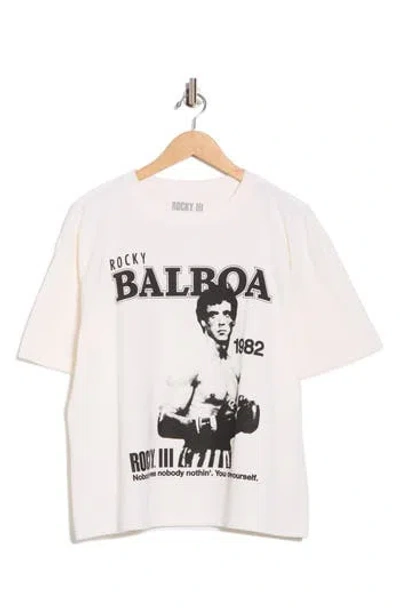 The Forecast Agency Rocky 1982 Graphic T-shirt In White