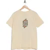 The Forecast Agency Smooth Sailing Graphic T-shirt In Brown