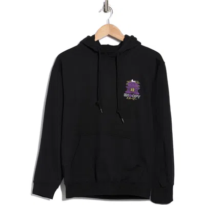 The Forecast Agency Snoopy Palace Graphic Hoodie In Black