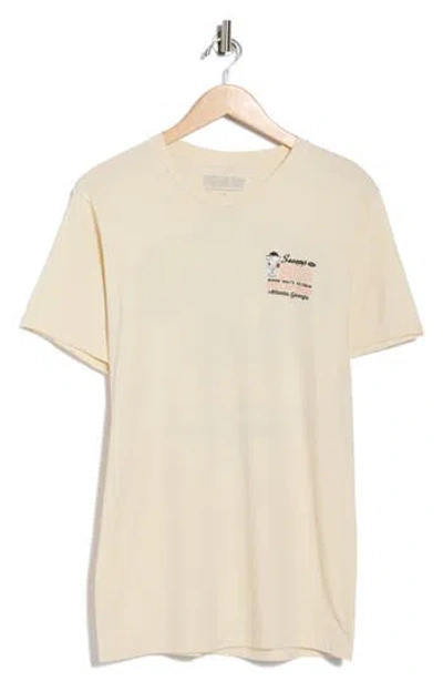 The Forecast Agency Snoopy Sweet Treats Graphic T-shirt In Neutral