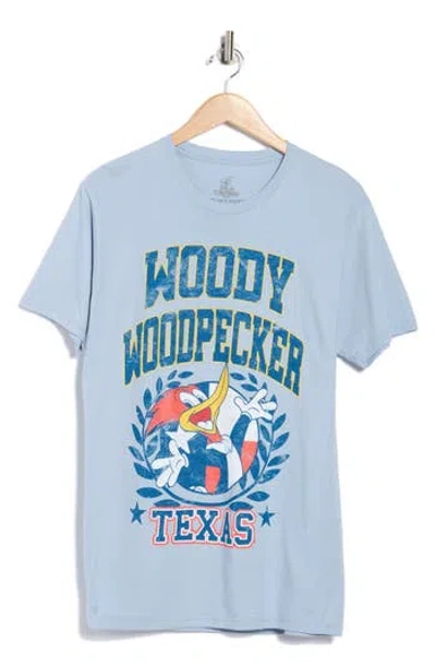 The Forecast Agency Woody Woodpecker Graphic T-shirt In Blue