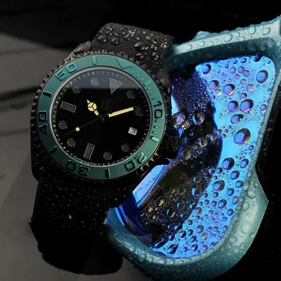 Pre-owned The Forrest Grunt Stealth - Ag Collective Special Custom Watch 9040 Bkym-bk-m1