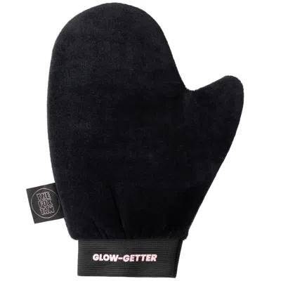 The Fox Tan Luxe Velvet Tanning Mitt In Black