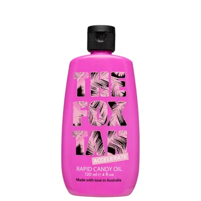 The Fox Tan Rapid Candy Oil 120ml In Pink
