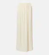The Frankie Shop Aeson Jersey Maxi Skirt In Neutral