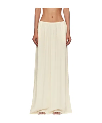 The Frankie Shop Aeson Maxi Skirt In Neutral