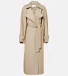 The Frankie Shop Astoria Trench Coat In Beige