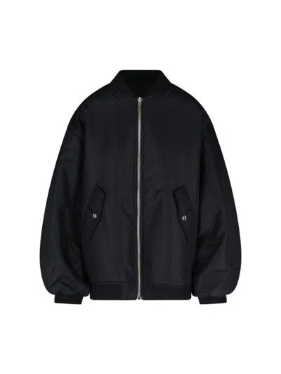 THE FRANKIE SHOP "ASTRA" ZIP BOMBER JACKET