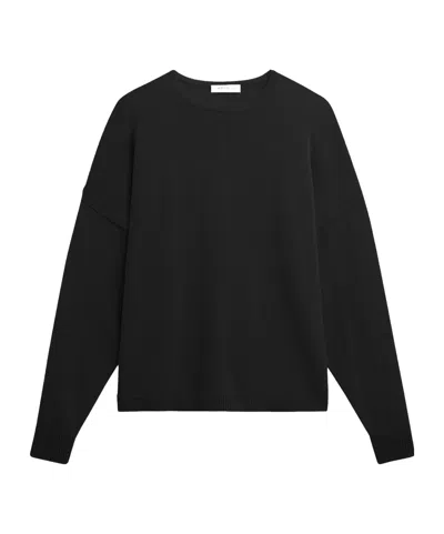 The Frankie Shop Basel Crew Neck Sweater - Black