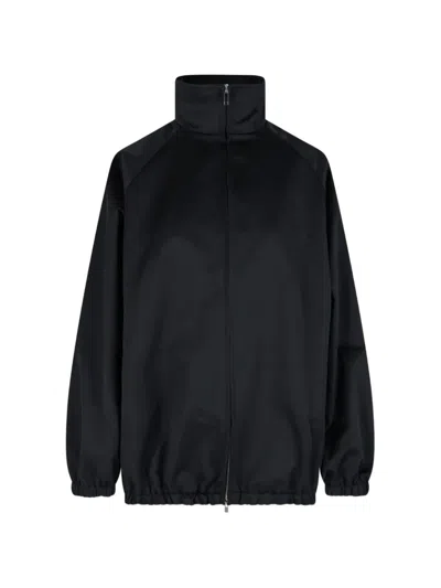 The Frankie Shop Baxter Bomber Jacket In Black