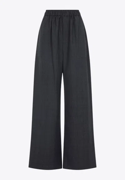 THE FRANKIE SHOP BAXTER PLAID TRACK PANTS