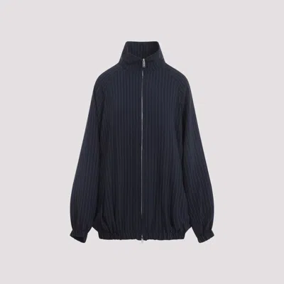 The Frankie Shop Baxter Track Jacket In Blue