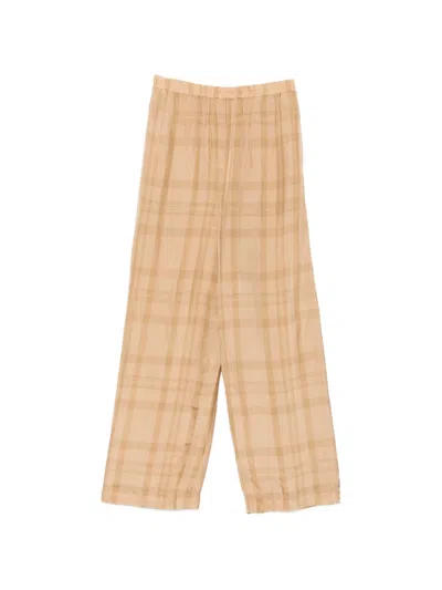 The Frankie Shop Baxter Trousers In Brown