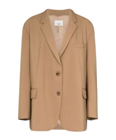 The Frankie Shop Bea Single-breasted Boxy Blazer