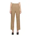 The Frankie Shop Bea Tailored Trousers In Brown