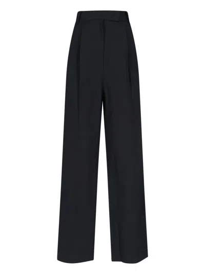 The Frankie Shop 'bea' Wide Pants In Black  
