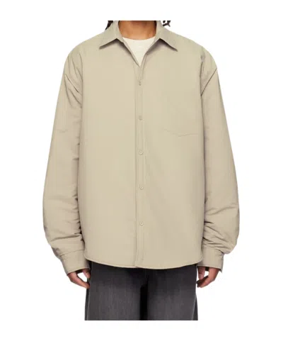 The Frankie Shop Beige Maine Jacket In Brown