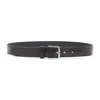 The Frankie Shop Crocodile-embossed Leather Belt In Brown