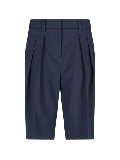 The Frankie Shop 'bilbao' Bermuda Shorts In Blue