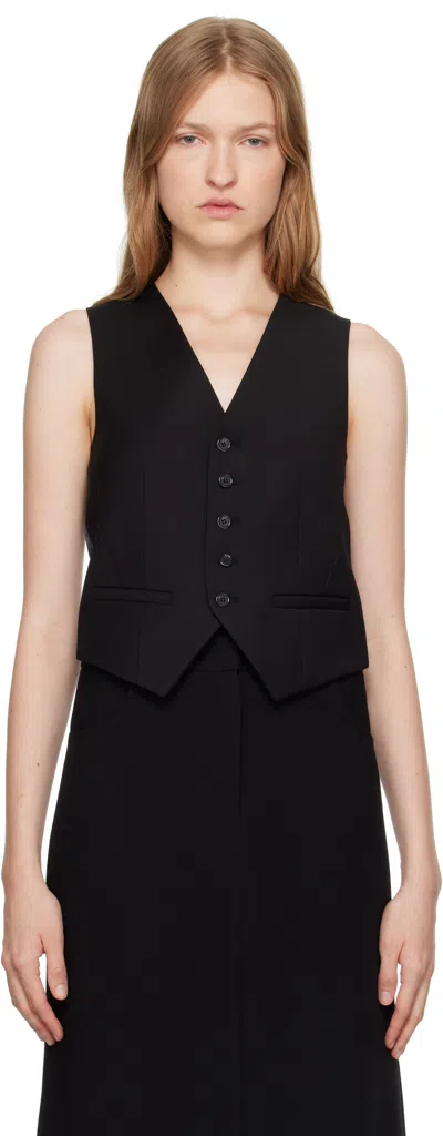 The Frankie Shop Black Gelso Vest