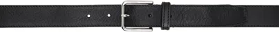 The Frankie Shop Black Toni Leather Belt