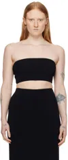 The Frankie Shop Black Winona Tube Top In Black