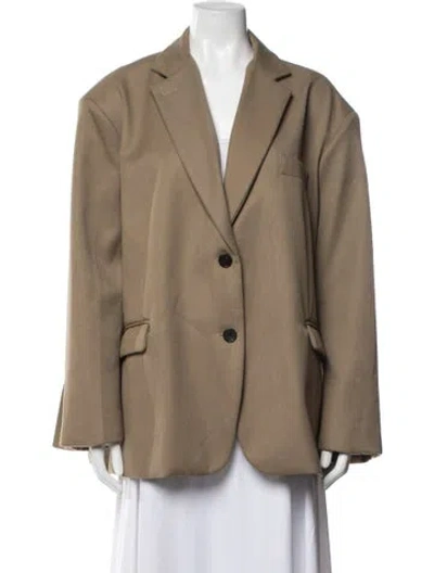 Pre-owned The Frankie Shop Blazer In Brown