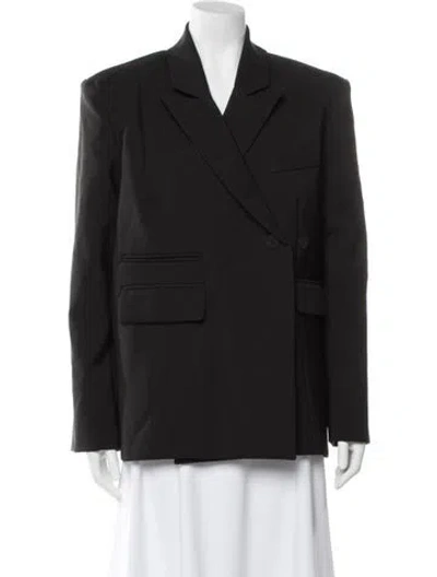Pre-owned The Frankie Shop Blazer In Gray