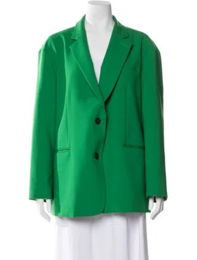 Pre-owned The Frankie Shop Blazer In Green
