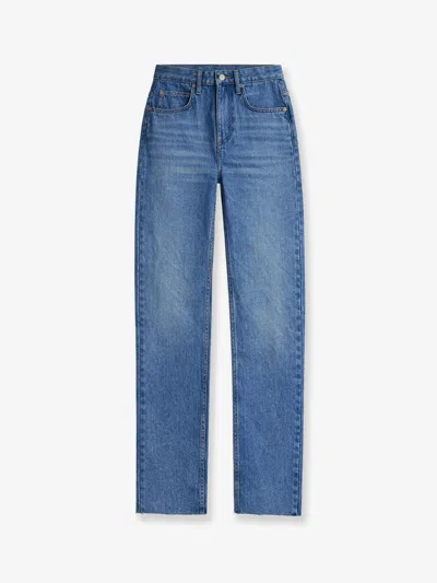 The Frankie Shop Blue Denim Jeans