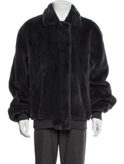 Pre-owned The Frankie Shop Bomber Jacket In Green