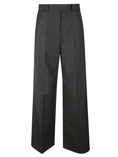 THE FRANKIE SHOP BRICKELL CHECK TROUSERS