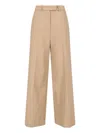 The Frankie Shop 'brickell' Pants In Brown