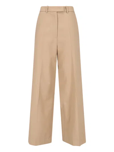 The Frankie Shop 'brickell' Pants In Brown