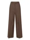 The Frankie Shop 'brickell' Pants In Brown