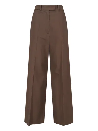 The Frankie Shop 'brickell' Pants In Brown