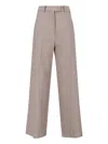 The Frankie Shop 'brickell' Pants In Brown