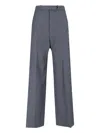 The Frankie Shop 'brickell' Wide Pants In Gray