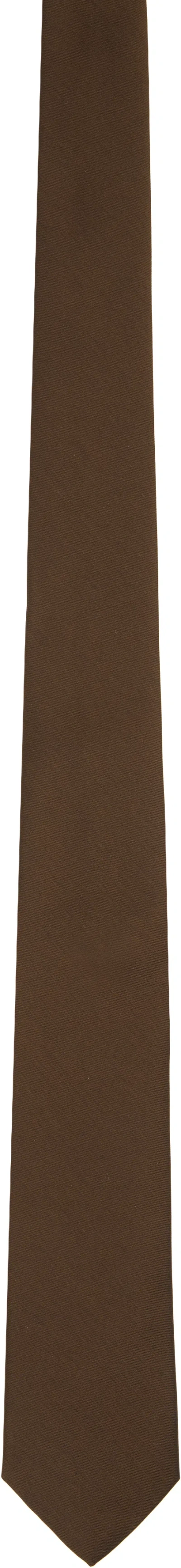 The Frankie Shop Brown Lene Tie
