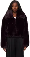 The Frankie Shop Hope Jacket In Plum
