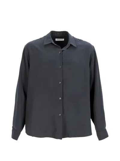 Pre-owned The Frankie Shop Button-up Shirt In Black