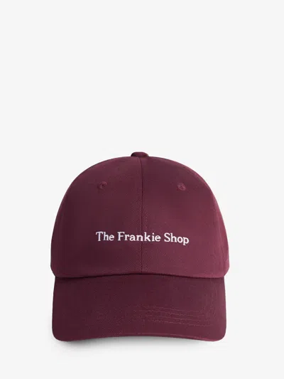 The Frankie Shop Cappello Da Baseball Frankie Burgundy In Bordeaux